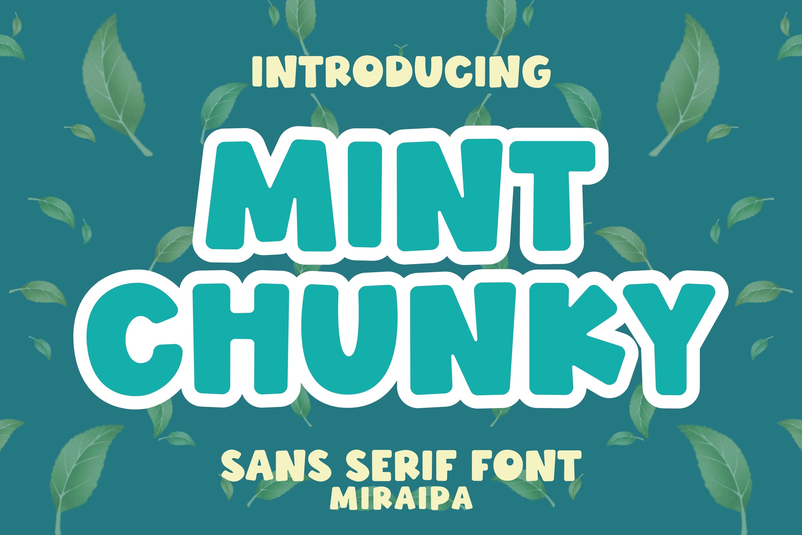Font Mint Chunky